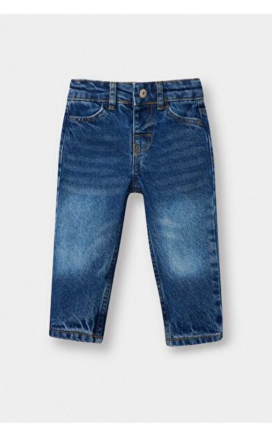 DeFacto Kız Bebek Mom Fit Jean Pantolon