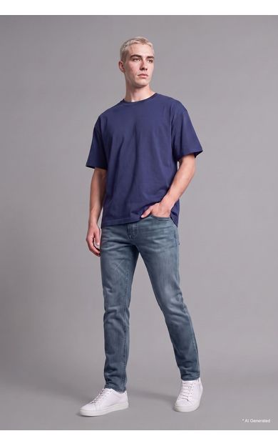 DeFacto Sergio Regular Fıt Normal Bel Boru Paça Jean Pantolon İndigo G6806AX26AUNM84