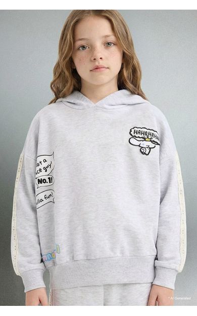 DeFacto Kız Çocuk Kapüşonlu Sweatshirt