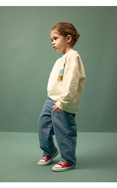 DeFacto Erkek Bebek Regular Fit Düz Paça Jean Pantolon