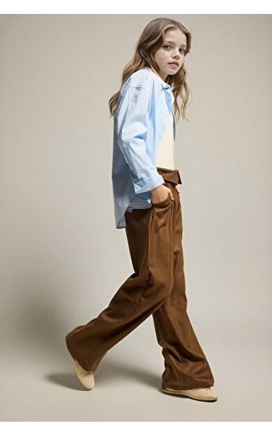 Kız Çocuk Wide Leg Pantolon