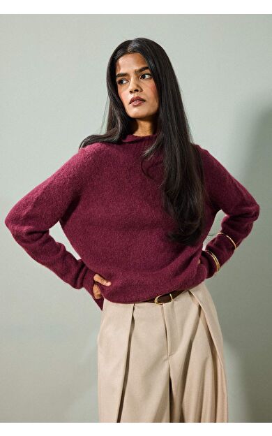 Regular Fit Balıkçı Yaka Triko Kazak