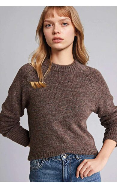 Regular Fit Bisiklet Yaka Kazak