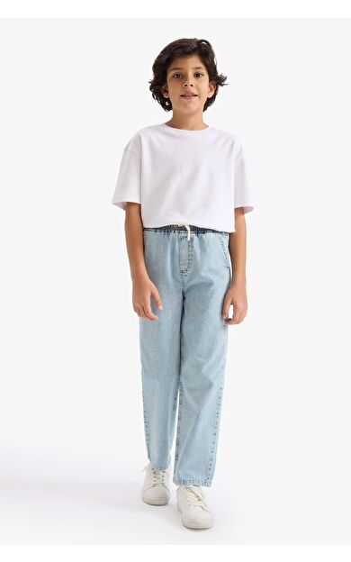 Erkek Çocuk Düz Paça Jean Pantolon
