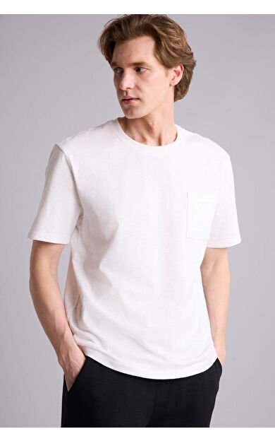 DeFacto Regular Fıt Bisiklet Yaka Kısa Kollu Tişört