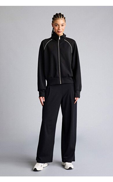 DeFacto Wide Leg Cepli Geniş Paça Uzun Sporcu Pantolon