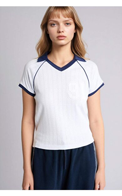 Fitted Kısa Kollu Tişört