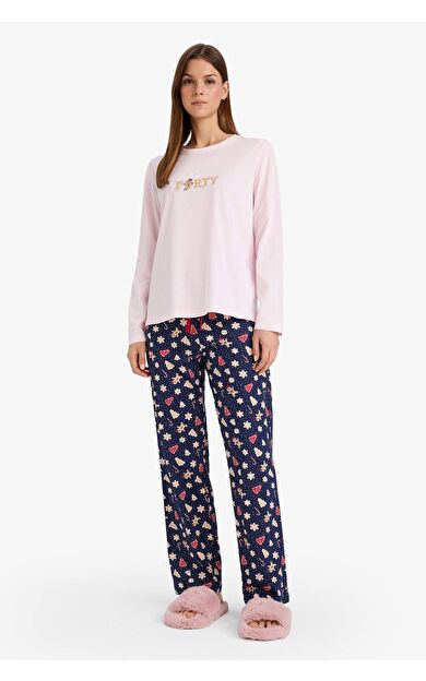 Regular Fit Uzun Kollu 2'li Takım