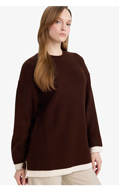 DeFacto Regular Fit Triko Tunik
