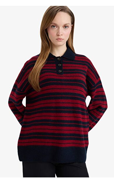 Loose Fit Triko Tunik