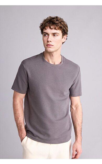 DeFacto Regular Fıt Bisiklet Yaka Kısa Kollu Tişört