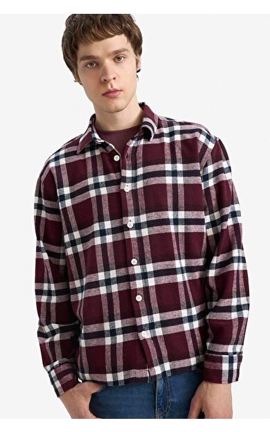 Boxy Fit Flanel Gömlek