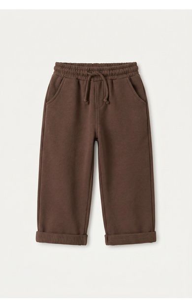 DeFacto Beli Bağcıklı Regular Fit Erkek Bebek Pantolon