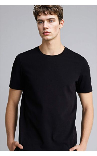 DeFacto Premium Kısa Kollu Tişört