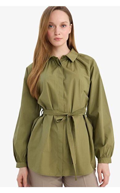 Relax Fıt Poplin Gömlek Tunik