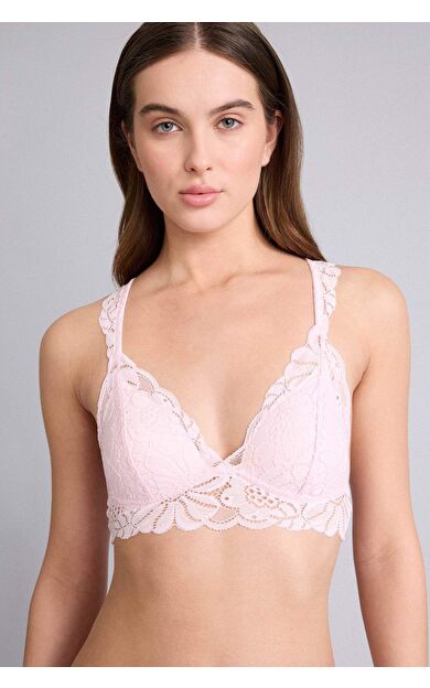DeFacto Dantelli Dantel Kaplı Pedli Balensiz Bralet