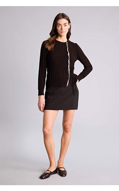 A Kesim Normal Bel Mini Etek