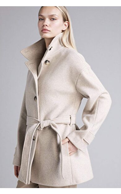 Regular Fıt Gömlek Yaka Kaşe