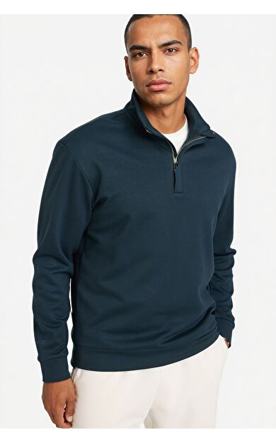 DeFacto Standart Fit Modal Sweatshirt