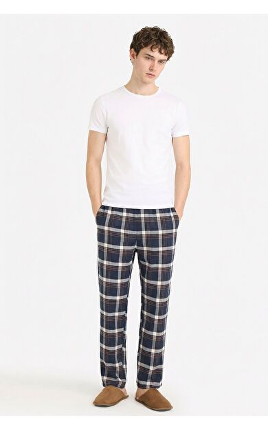 DeFacto Regular Fit Uzun Boy Flanel Alt