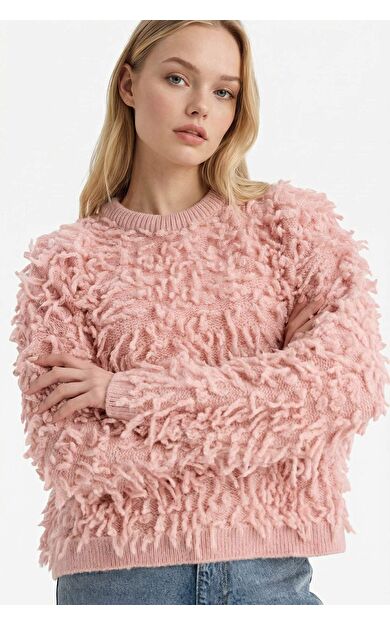 Regular Fit Bisiklet Yaka Triko Kazak