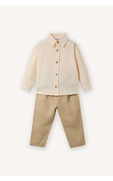 Waffle 2'li Takım Erkek Bebek