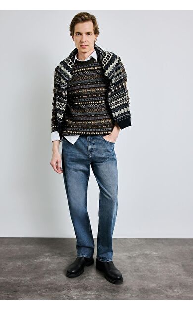 DeFacto Straight Fit Düz Paça Jean Pantolon