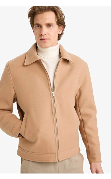 Regular Fit Gömlek Yaka Mont