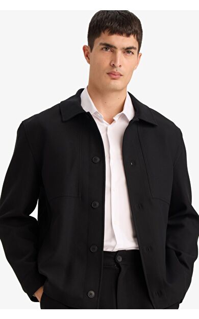 DeFacto Regular Fit Pamuk Astarlı Blazer Ceket
