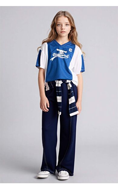 Wıde Leg Pantolon Kız Çocuk