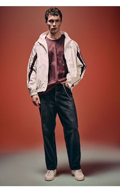 DeFacto Baggy Fit Düz Paça Jean Pantolon