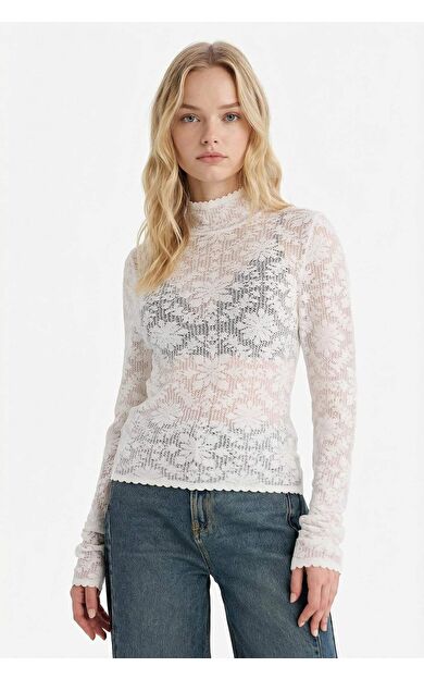 Slim Fit Dar Kesim Kazak