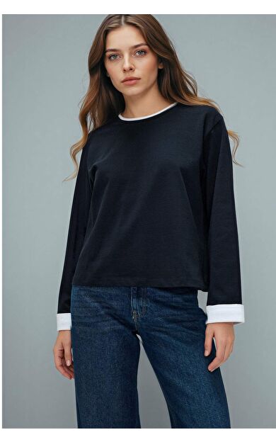 DeFacto Loose Fit Uzun Kollu Tunik