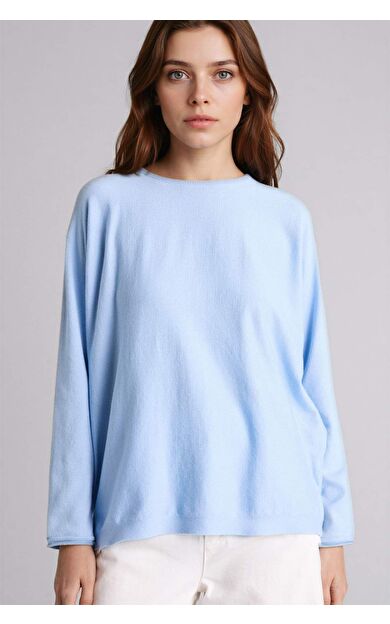 Bisiklet Yaka Triko Kazak