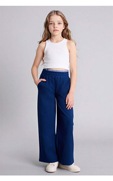 Wıde Leg Pantolon Kız Çocuk