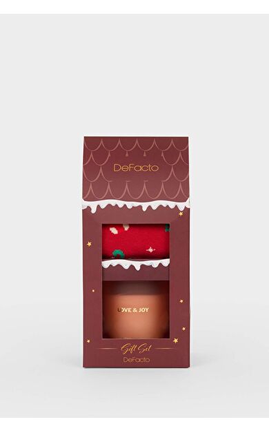 DeFacto Yılbaşı Temalı Kadın Çorap Mum Seti