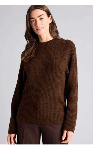 DeFacto Regular Fıt Bisiklet Yaka Kazak