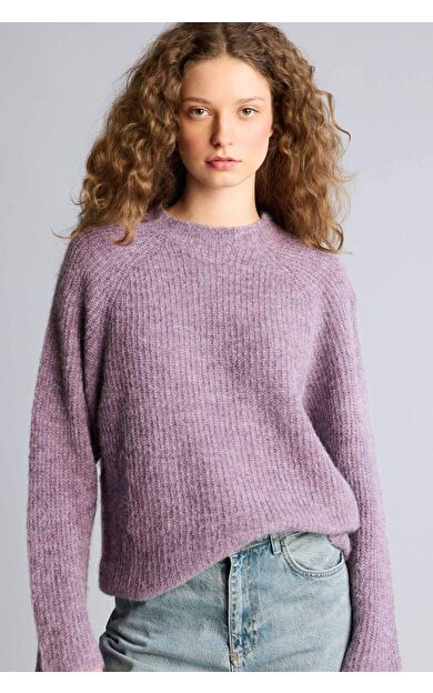 DeFacto Regular Fıt Bisiklet Yaka Kazak