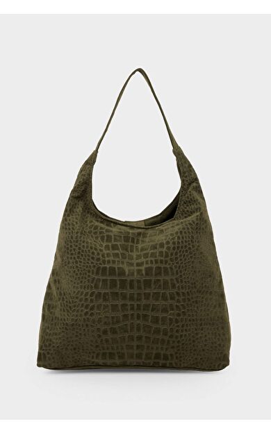 Kadın Süet Omuz Çantası