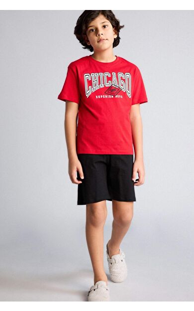 DeFacto Regular Fıt 2'li Pijama Takımı Erkek Çocuk