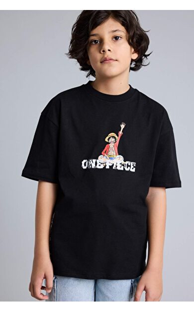 DeFacto One Pıece Oversıze Tişört Erkek Çocuk