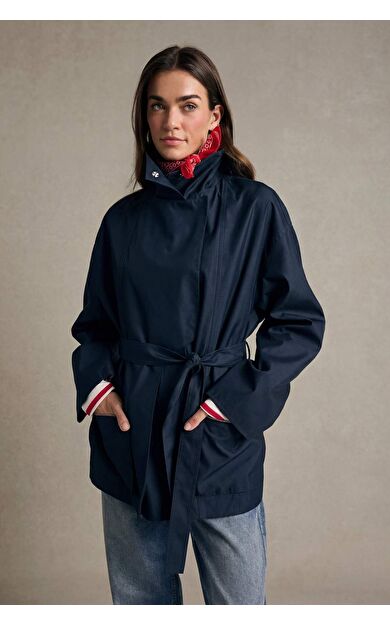 DeFacto Regular Fıt Dik Yaka Trençkot