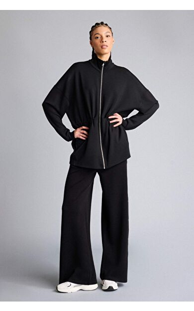 Wıde Leg Geniş Paça Uzun Modal Sporcu Pantolon