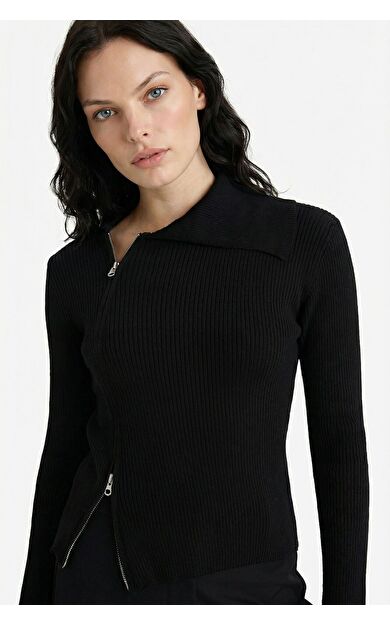 DeFacto Slim Fit Dar Kesim Hırka