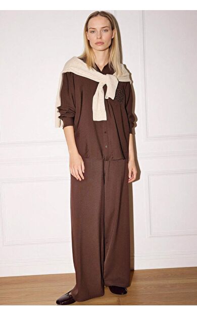 Straıght Wıde Geniş Paça Pantolon