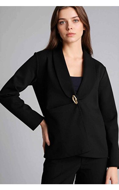 Asimetrik V Yaka Pike Hırka