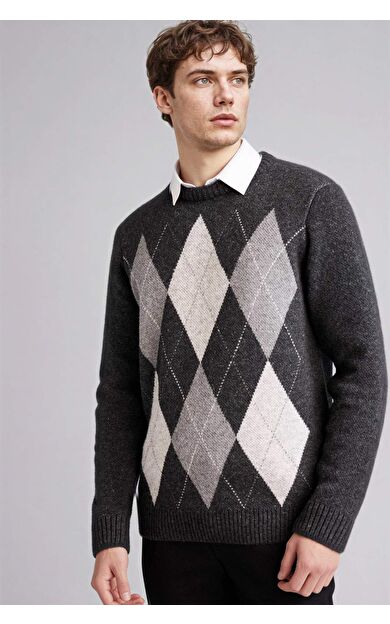 DeFacto Standart Fıt Triko Kazak