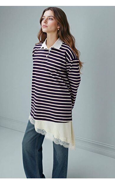 DeFacto Regular Fıt Uzun Kollu Tunik