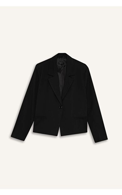 Relax Fıt Ceket Yaka Blazer Ceket