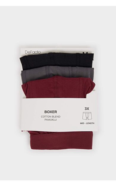 DeFacto Regular Fıt 3'lü Boxer
